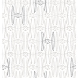 Star Wars Tie Fighter Grey Peel & Stick Wallpaper with Whimsical Novelty Pattern - RoomMates RMK11783RL