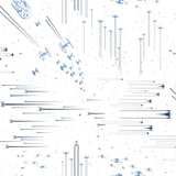 Star Wars: Galactic Battles Blue Peel & Stick Wallpaper with Whimsical Novelty Pattern - York RMK11801WP