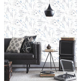 Star Wars: Galactic Battles Blue Peel & Stick Wallpaper with Whimsical Novelty Pattern - York RMK11801WP