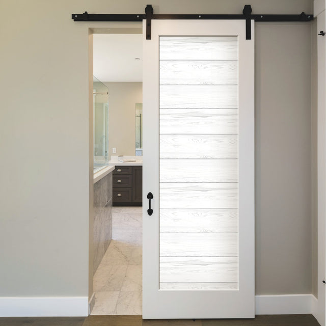 Shiplap Grey Peel & Stick Wallpaper with Farmhouse Wood Shiplap Pattern - York RMK11808WP