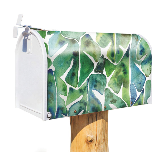 Cat Coquillette Philodendron Green Peel & Stick Wallpaper with Botanical Leaf Pattern, Tropical Style - York RMK11813WP