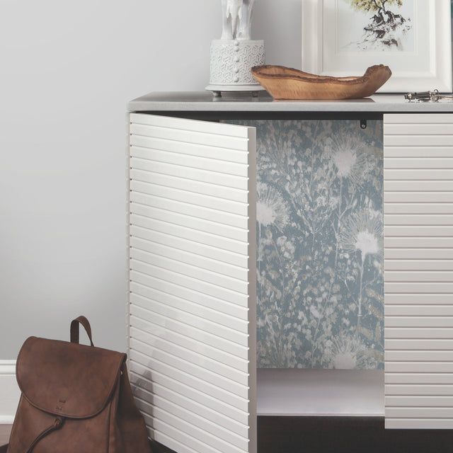 Dandelion White Peel & Stick Wallpaper