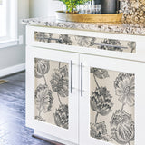 Batik Jacobean Taupe Peel & Stick Wallpaper