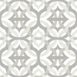 Tipton Taupe Peel & Stick Wallpaper with Modern Geometric Pattern - York RMK11865RL
