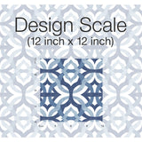 Tipton Blue Peel & Stick Wallpaper with Geometric Abstract Motif - York RMK11866RL