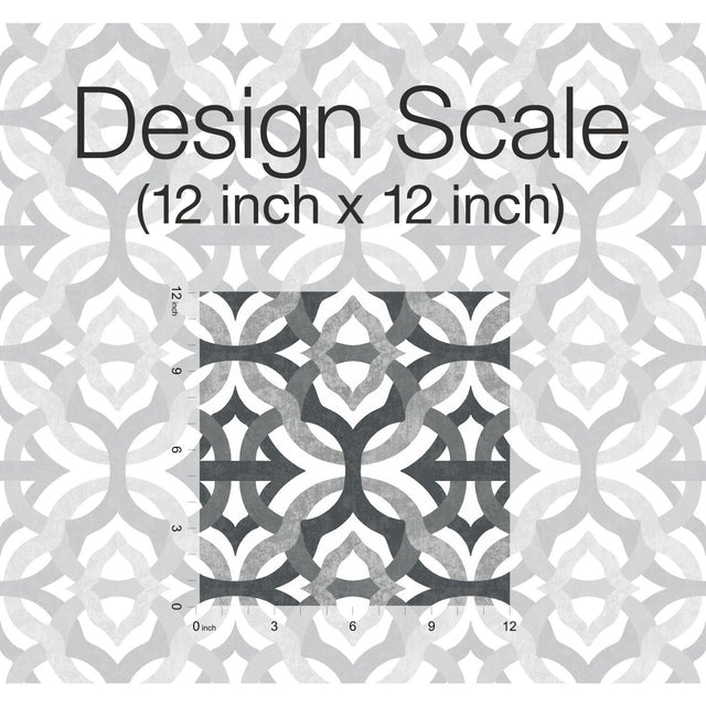 Tipton Grey Geometric Abstract Peel & Stick Wallpaper - Waverly/RoomMates RMK11867RL