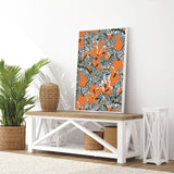 Herd Together Orange Peel & Stick Wallpaper with Novelty Zebra Pattern, Traditional Style - York RMK11875RL