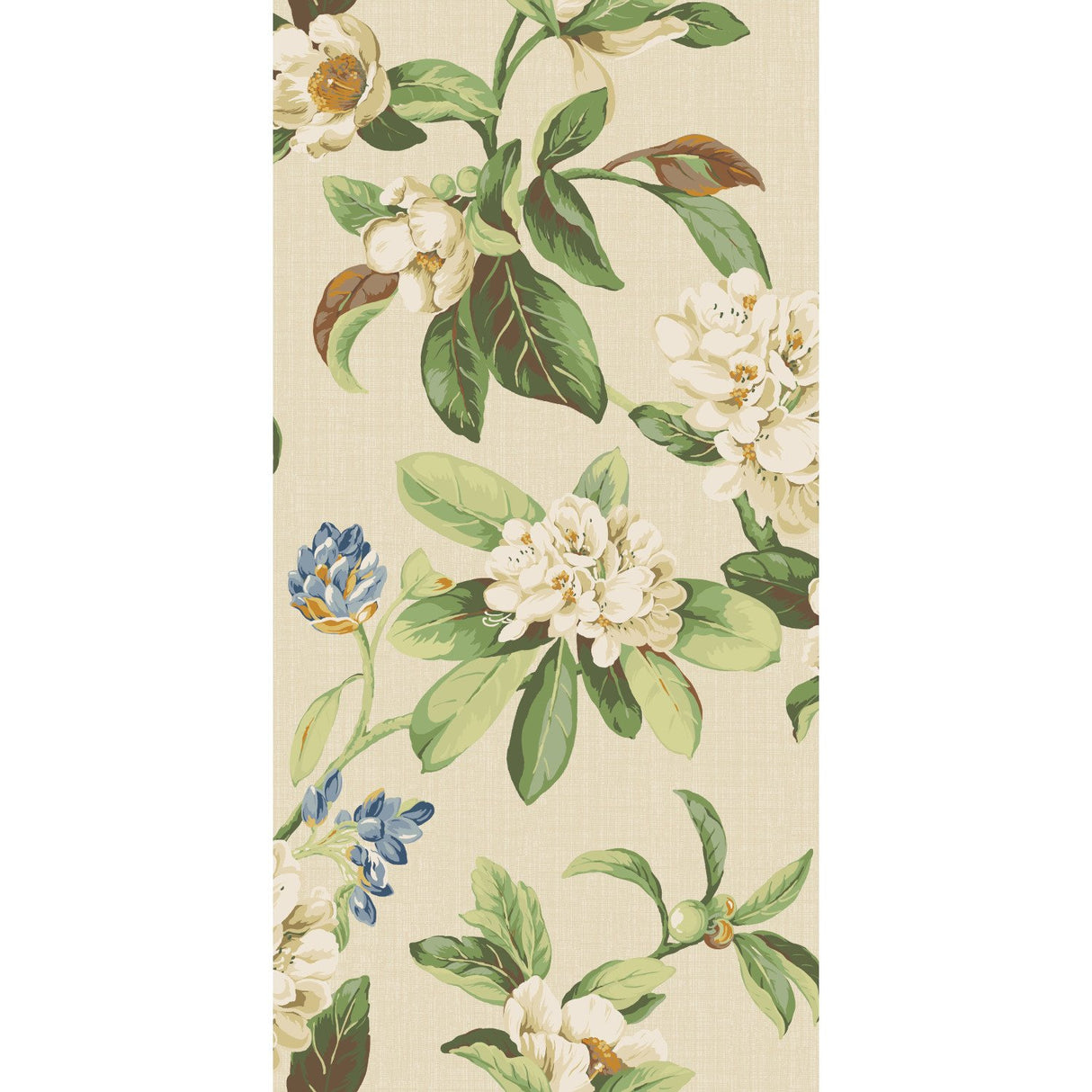Live Artfully Green Floral Peel & Stick Wallpaper with Traditional Nature Pattern - York RMK11884RL