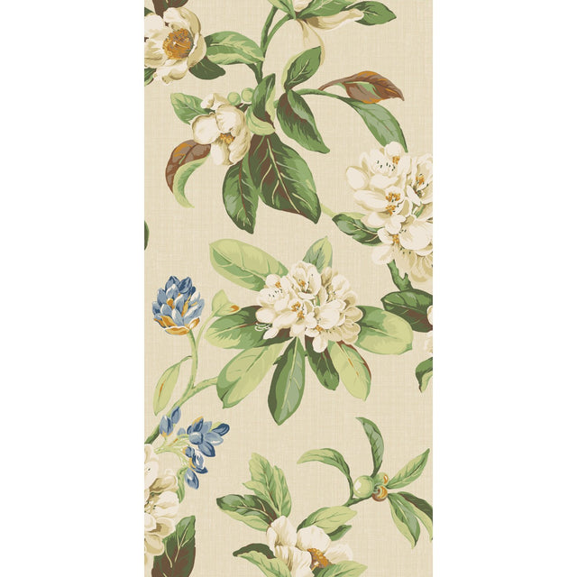 Live Artfully Green Floral Peel & Stick Wallpaper with Traditional Nature Pattern - York RMK11884RL