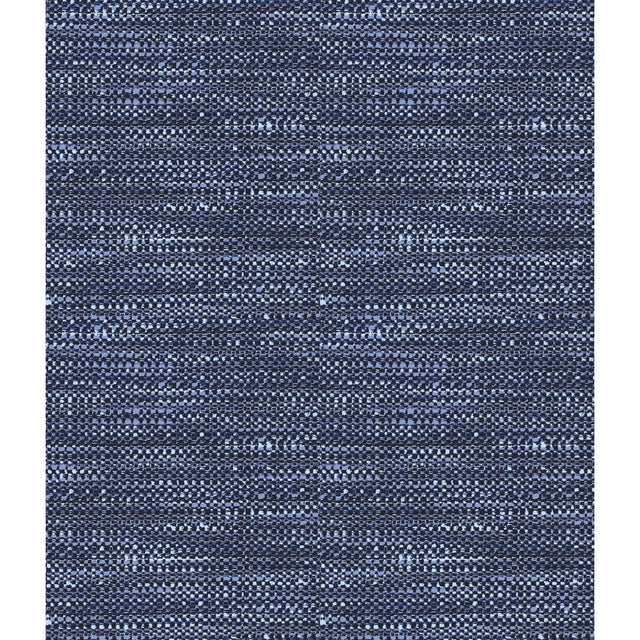 Tabby Blue Peel & Stick Wallpaper with Modern Woven Texture Pattern - York RMK11889RL