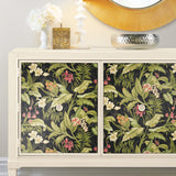 Wailea Coast Green Peel & Stick Wallpaper with Botanical Floral Pattern, Modern Style - York RMK11894RL