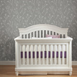 Twigs Grey Peel & Stick Wallpaper with Modern Woods & Forests Motif - York RMK11966WP