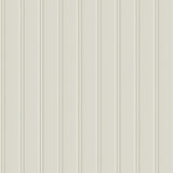 Beadboard Taupe Peel & Stick Wallpaper with Farmhouse Wood Panel Look - York RMK11996WP