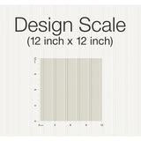 Beadboard Taupe Peel & Stick Wallpaper with Farmhouse Wood Panel Look - York RMK11996WP