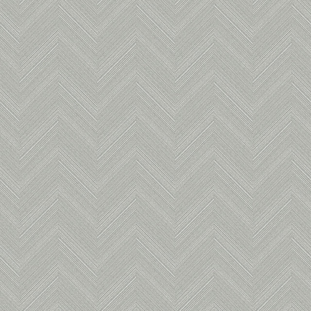 Herringbone Weave Grey Peel & Stick Wallpaper