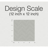 Herringbone Weave Grey Peel & Stick Wallpaper
