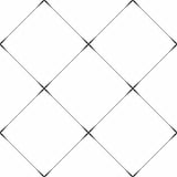 Diamond Tile Geo Black Peel & Stick Wallpaper with Modern Geometric Pattern - York RMK12035RL