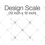 Diamond Tile Geo Black Peel & Stick Wallpaper with Modern Geometric Pattern - York RMK12035RL