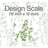 Hanging Watercolor Vines Green Peel & Stick Wallpaper with Botanical Nature Pattern - York RMK12060RL