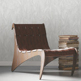 Swaying Fronds Grey Peel & Stick Wallpaper with Pearl Botanical Tropical Leaves - York RMK12102WP