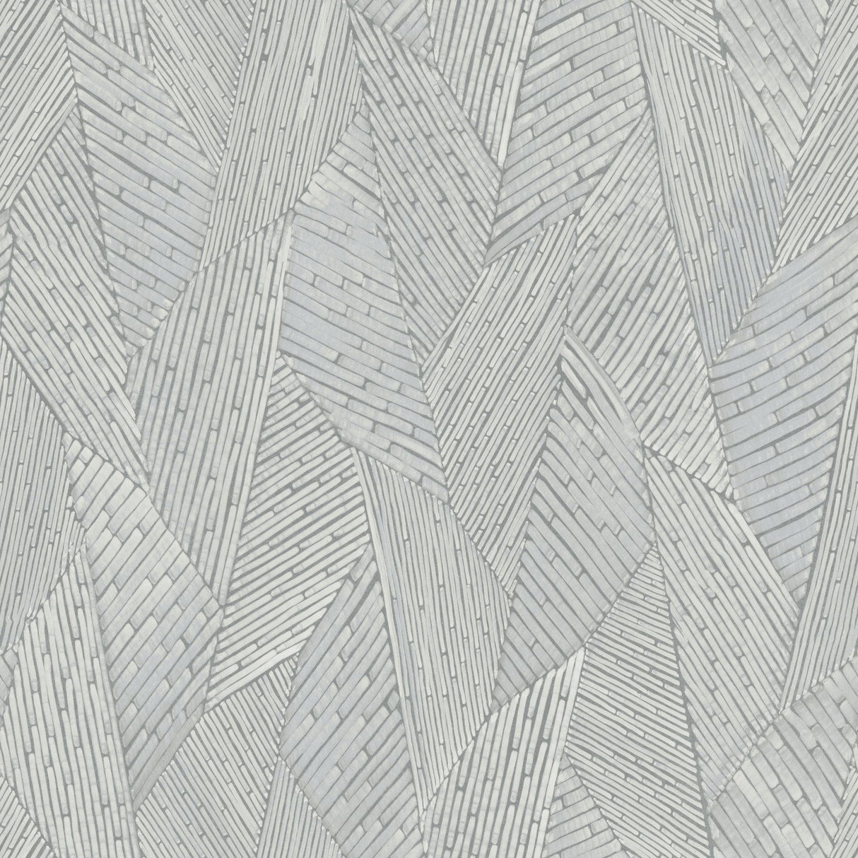Woven Reed Stitch Grey Peel & Stick Wallpaper