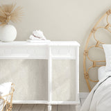 Woven Reed Stitch Taupe Peel & Stick Wallpaper with Pearl Geometric Motif - York RMK12113WP