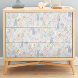 Spring Forest Pals Grey Peel & Stick Wallpaper with Woodland Animals Pattern - York RMK12120RL