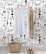 Glamour Grey Peel & Stick Wallpaper