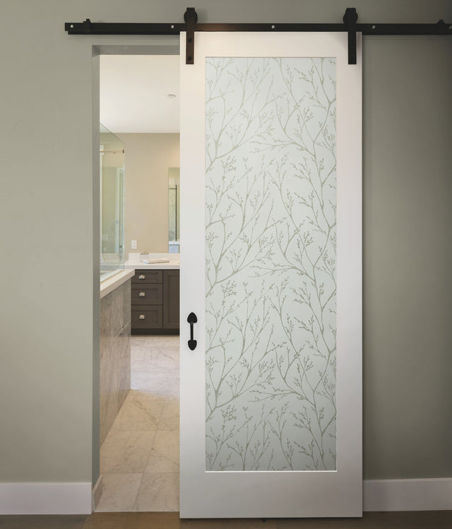 Tree Branches Blue Peel & Stick Wallpaper with Whimsical Botanical Trees Pattern - York RMK12161WP