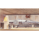 Ralph McQuarries Star Wars Docking Bay Millennium Falcon Peel & Stick Wall Mural Beige - York RMK12200M