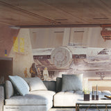 Ralph McQuarries Star Wars Docking Bay Millennium Falcon Peel & Stick Wall Mural Beige - York RMK12200M