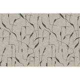 Ivory Coast Taupe Peel & Stick Wall Mural with Abstract Etched Motif - RoomMates RMK12208M