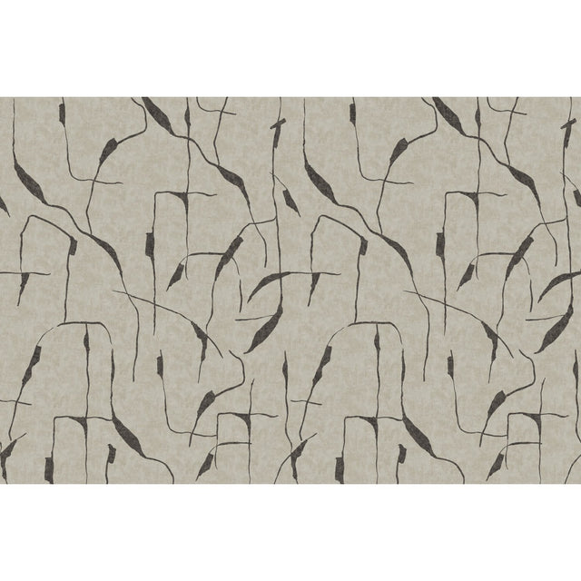 Ivory Coast Taupe Peel & Stick Wall Mural with Abstract Etched Motif - RoomMates RMK12208M