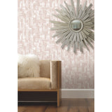 Capetown Pink Peel & Stick Wallpaper with Modern Abstract Texture Pattern - York RMK12219PLW