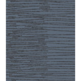 Burundi Thatch Navy Peel & Stick Wallpaper with Metallic Glam Distressed Texture - York RMK12222PL