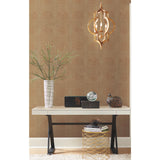 Sahara Brown Peel & Stick Wallpaper with Geometric Elliptical Pattern - York RMK12223PLW