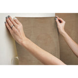 Sahara Brown Peel & Stick Wallpaper with Geometric Elliptical Pattern - York RMK12223PLW
