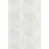 Sahara Grey Peel & Stick Wallpaper with Geometric Elliptical Pattern, Modern Style - York RMK12224PLW