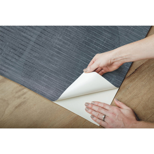 Sahara Indigo Geometric Peel & Stick Wallpaper with Modern Global Style - York RMK12226PLW
