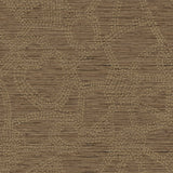 Amhara Brown Peel & Stick Wallpaper with Metallic Accents  Nikki Chu Global Glam Abstract Pattern - York RMK12233PL