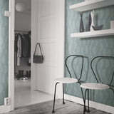 Seychelles Wave Blue Peel & Stick Wallpaper
