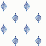 Watercolor Foulard Blue Peel & Stick Wallpaper