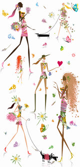 Fun Chic Pink Peel & Stick Wallpaper