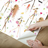 Fun Chic Pink Peel & Stick Wallpaper