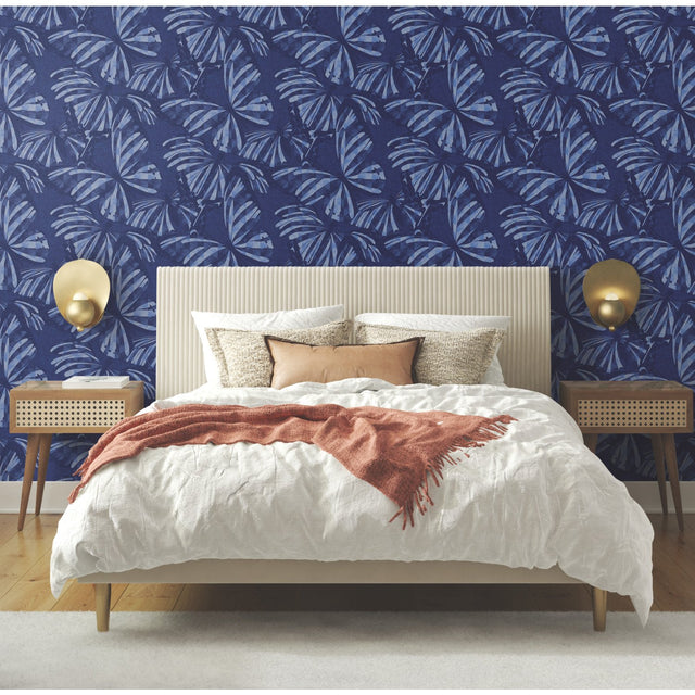 Butterfly Blie Peel & Stick Wallpaper