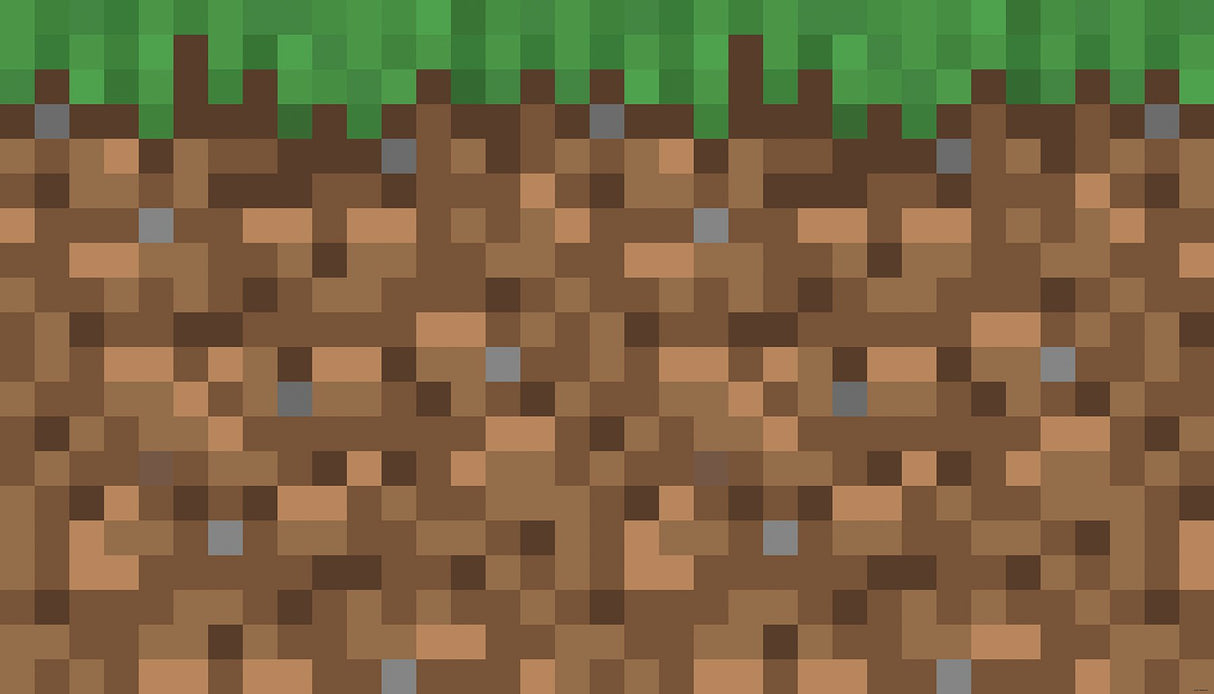 Minecraft Blocks Green Peel & Stick Wall Mural - RoomMates RMK12365M