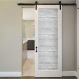 Raised Shiplap Grey Peel & Stick Wallpaper