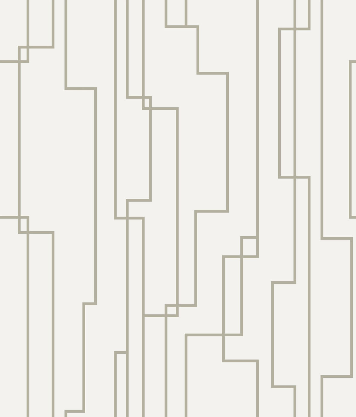 Geo Circuits Grey Peel & Stick Abstract Wallpaper - York RMK12413PL