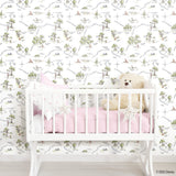 Winnie The Pooh 100 Acre Wood Map Multicolor Peel & Stick Wallpaper with Licensed Disney Map Motif - York RMK12440RL