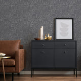 Star Wars Saga Line Sketches Grey Peel & Stick Wallpaper with Licensed Novelty Line-Art Pattern - York RMK12453PL